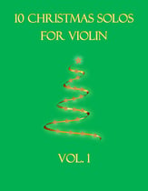 10 Christmas Solos For Violin Vol. 1 P.O.D. cover
